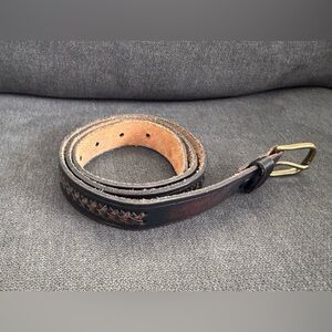 J.‎ Crew brown genuine leather women’s belt size M